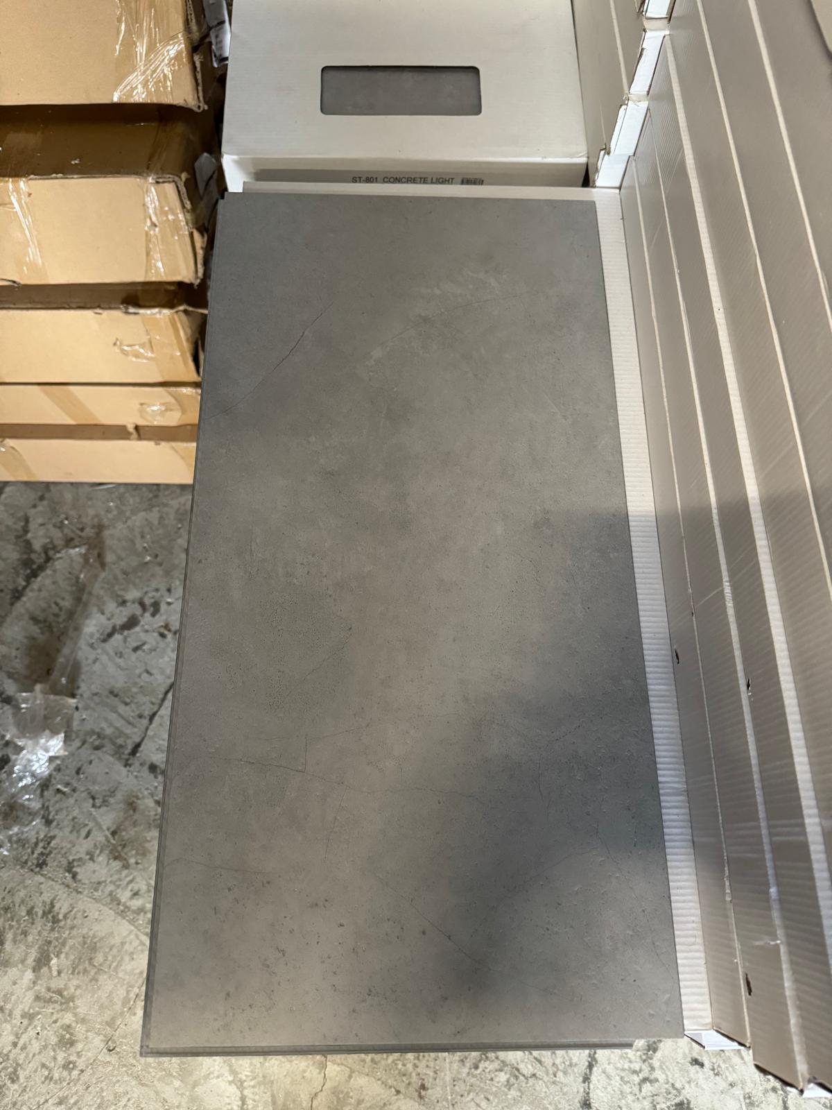 Dalle SPC Uniclic – Béton Gris